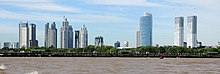 Die Skyline im Stadtteil Puerto Madero