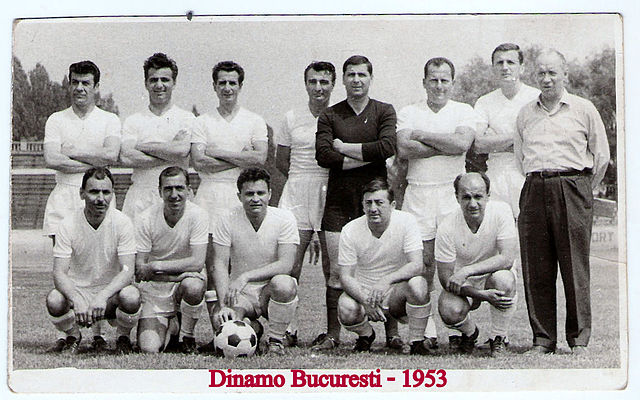 Dinamo Bucharest League runners-up in 1953