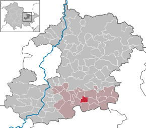 Poziția localității Rattelsdorf