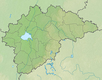 Приільменська низовина. Карта розташування: Новгородська область