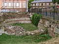 Mura romane e fossato a Tolosa.