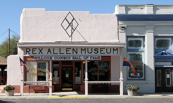 Rex Allen Museum in Willcox