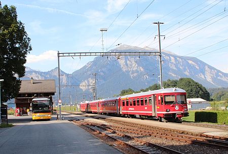 Rhäzüns Bahnhof