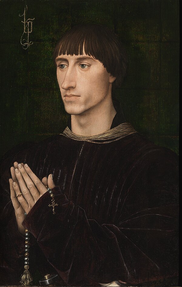 Portrait of Philippe I de Croÿ, by Rogier van der Weyden