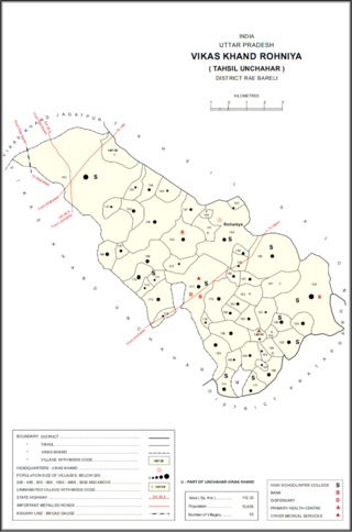 <span class="mw-page-title-main">Rohaniya</span> Village in Uttar Pradesh, India