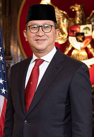 <span class="mw-page-title-main">Rosan Roeslani</span> Ambassador of the Republic of Indonesia to the United States of America