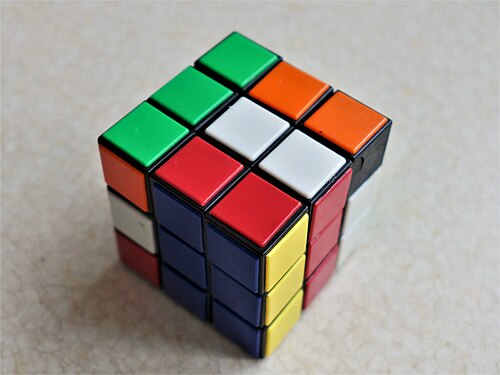 Rubik's cube unfinished