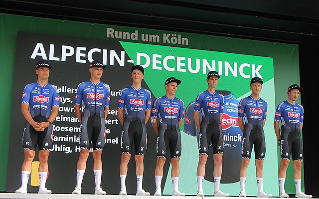 The team at the 2023 Rund um Köln