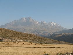 Вид на гору Сабалан