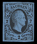 Saxony 1852 7 Friedrich August II.jpg