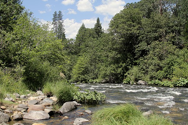 Upper Sacramento River at Castle Crags State Park