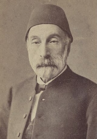 <span class="mw-page-title-main">Saffet Pasha</span> Ottoman statesman, diplomat and reformer (1814–1883)