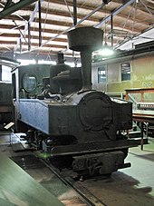 Narrow gauge railway brigade engine from 1918/19 Schmalspurlok der Eisenbahnbrigade.JPG