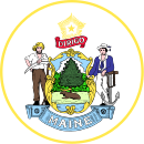 State seal of Maine