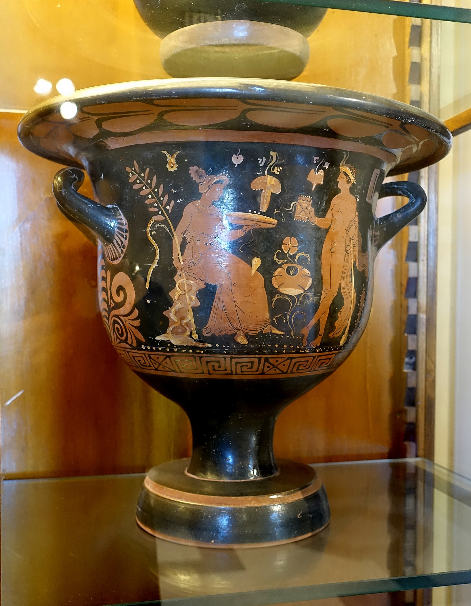 File:Apulian red-figure dinos in the Eskenazi Museum of Art, scene of a  naked woman holding a whip riding a dolphin.jpg - Wikipedia