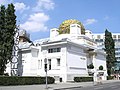 The secession building at Vienna, built in 1897 by Joseph Maria Olbrich for exhibitions of the secession group
