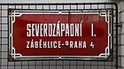 Čeština: Ulice Severozápadní I na Spořilově v Praze English: Severozápadní I street, Prague, Czech Republic.