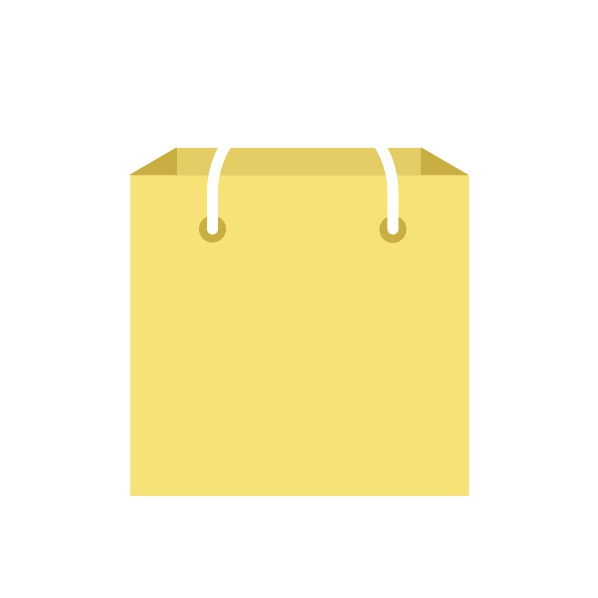 icon shopping bag transparent