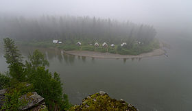 Cordon "Mednaya" kansallispuistossa "Shorsky"