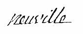 signature de Gabriel Henri René de Neuville