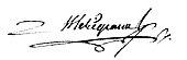 signature de Marc-Antoine-Thomas Mérigeaux