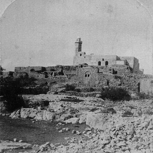 Nebi Samwil mosque before the battle