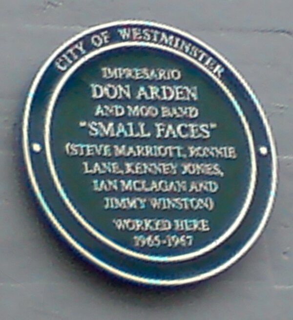 Carnaby Street plaque