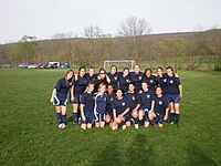 Shenandoah Valley Academy Stars girls' soccer team (April 2010) Soccerteamgirls.jpg