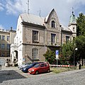 Čeština: Sochova vila, Husova 805/20, Litovel. This is a photo of a cultural monument of the Czech Republic, number: 101022. Památkový katalog  · MIS  · hledat obrázky  · hledat seznamy  · Wikidata