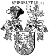 Wappen der Mätz von Spiegelfeld (1689)