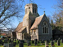 The 1866 St Margaret's church