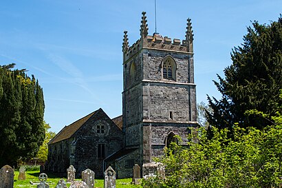 How to get to Sturminster Marshall with public transport- About the place