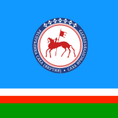 Standard vedoucí republiky Sakha (Yakut) Republic.svg