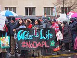 Natice Nations Rise - Stand with Standing Rock - march on Washington, D. C.