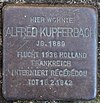 Stolperstein Hauersweg 6 (Alfred Kupferbach) in Hamburg-Winterhude.jpg