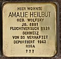 Stolperstein für Amalie Heilbut - unverlegt (Fürstenwalde).jpg