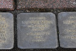 Stolperstein Mathilde Meyer