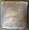 Stolperstein für eine Sinteza (Kämmergasse 25)