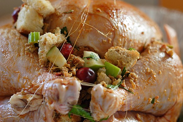 Stuffed turkey