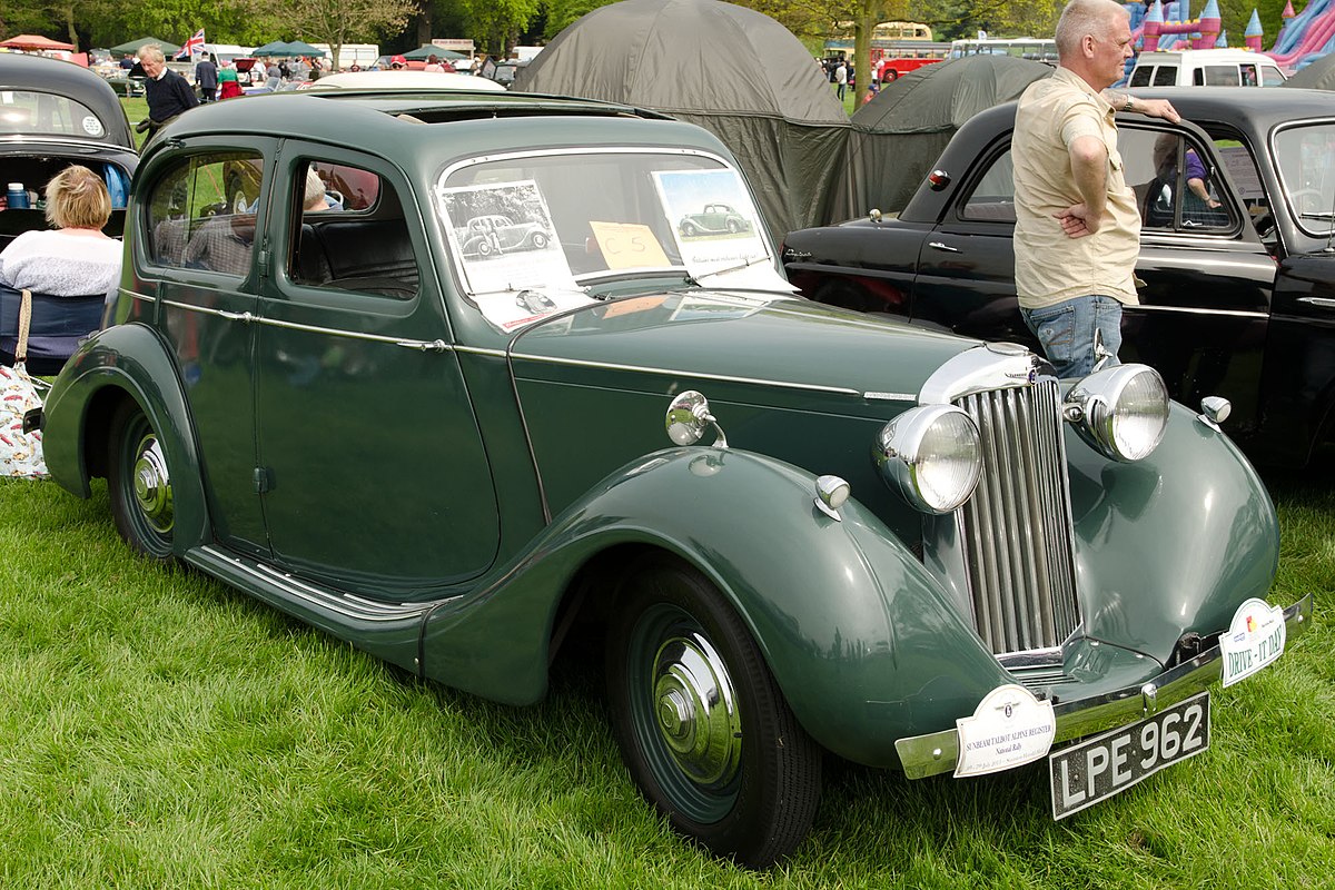 Talbot автомобиль 1947интериор