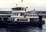 More images... Sydney ferry SIRIUS at Circular Quay in her original livery 1985.jpg