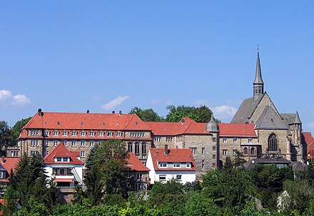 The syriac orthodox monastery (former monastery of Dominican-fraternity) in Warburg