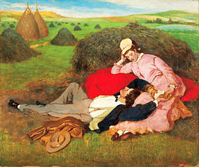 Любовники (1870), Венгерская национальная галерея