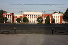 Supreme Assembly in Dushanbe. Tajik Parliament House, Dushanbe, Tajikistan.JPG