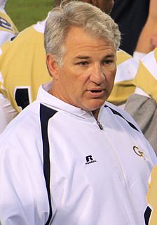 <span class="mw-page-title-main">Ted Roof</span> American football player and coach (born 1963)