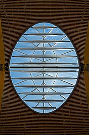 Terminal 4 of the Madrid airport, Madrid, Spain