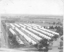 A&M Tent Row in 1910 Texas A&M Tent Row.jpg