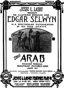 Beschreibung des Bildes The Arab (1915) - 1.jpg.