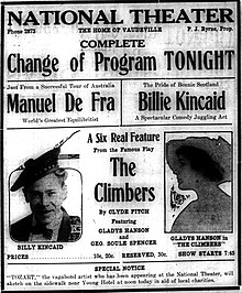 The Climbers 1916 newspaperad.jpg