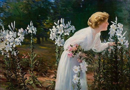 The Lady of the Lilies, vers 1910, Speed Art Museum